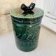 Vintage 1960 ceramic covered pot signed Accolay