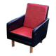 Mid-century lounge chairs with ottomans, 1960s, set of 5