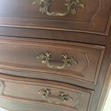 Curved chest of drawers