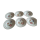 6 assietes creuses luneville-badonviller
