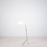 Hasenfuß brass floor lamp by Rupert Nikoll