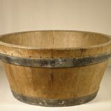 Old wooden bucket 36 cm
