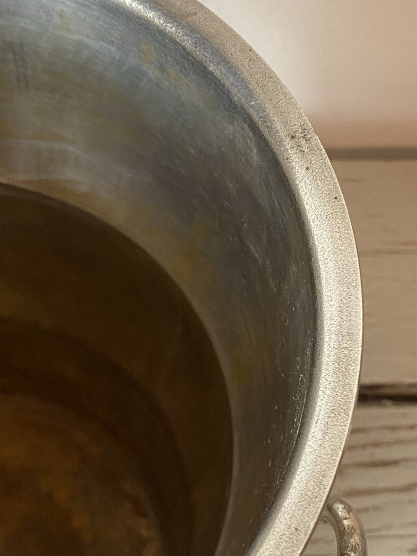 Silver-plated champagne bucket
