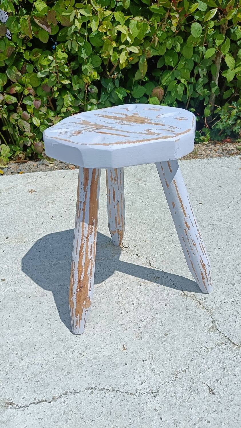 Vintage tripod stool