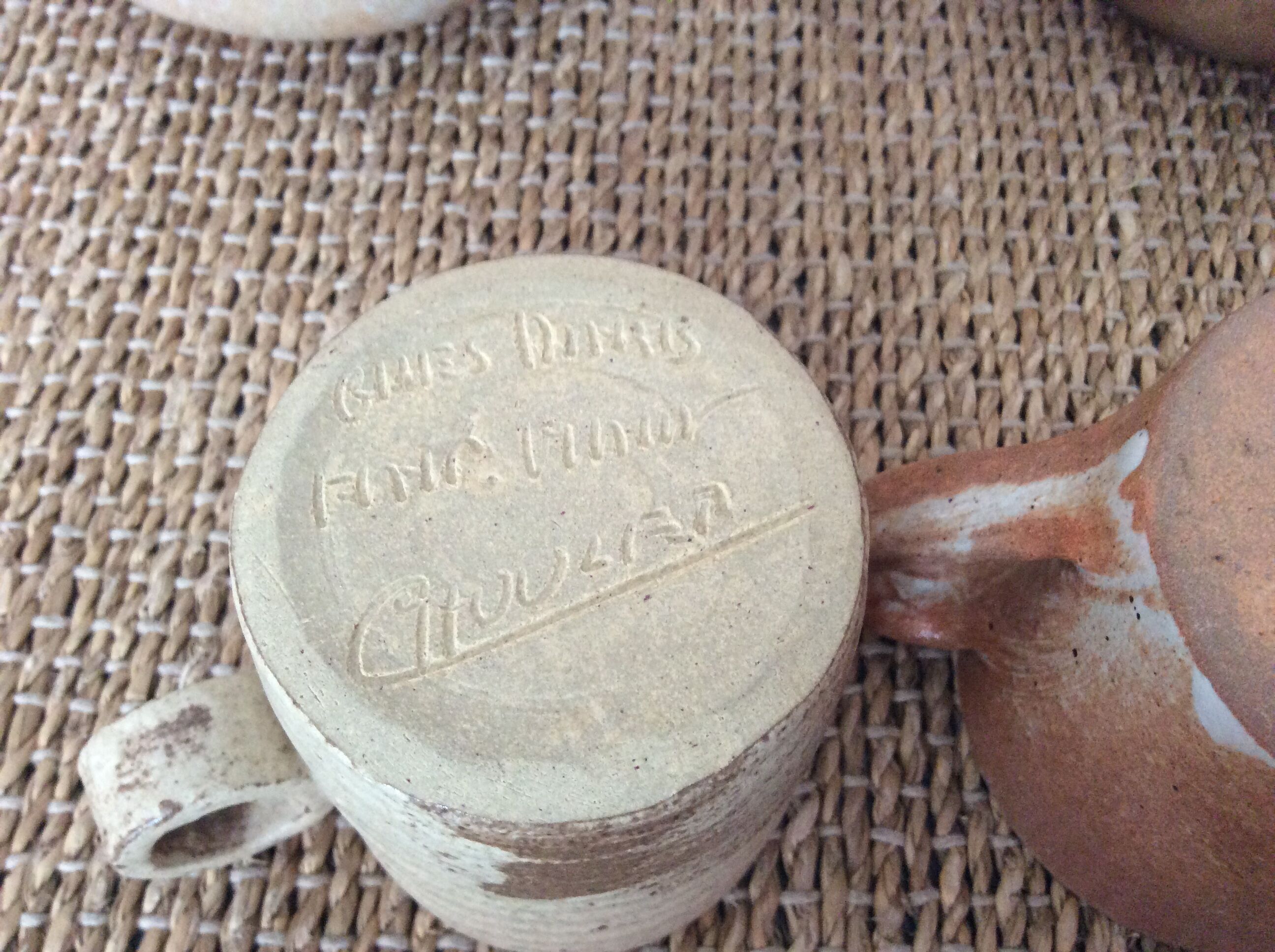 Set de tasses et bols en grès