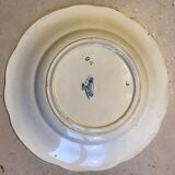 19th-century creil creil talking plate