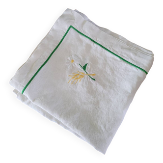 Embroidered tablecloth