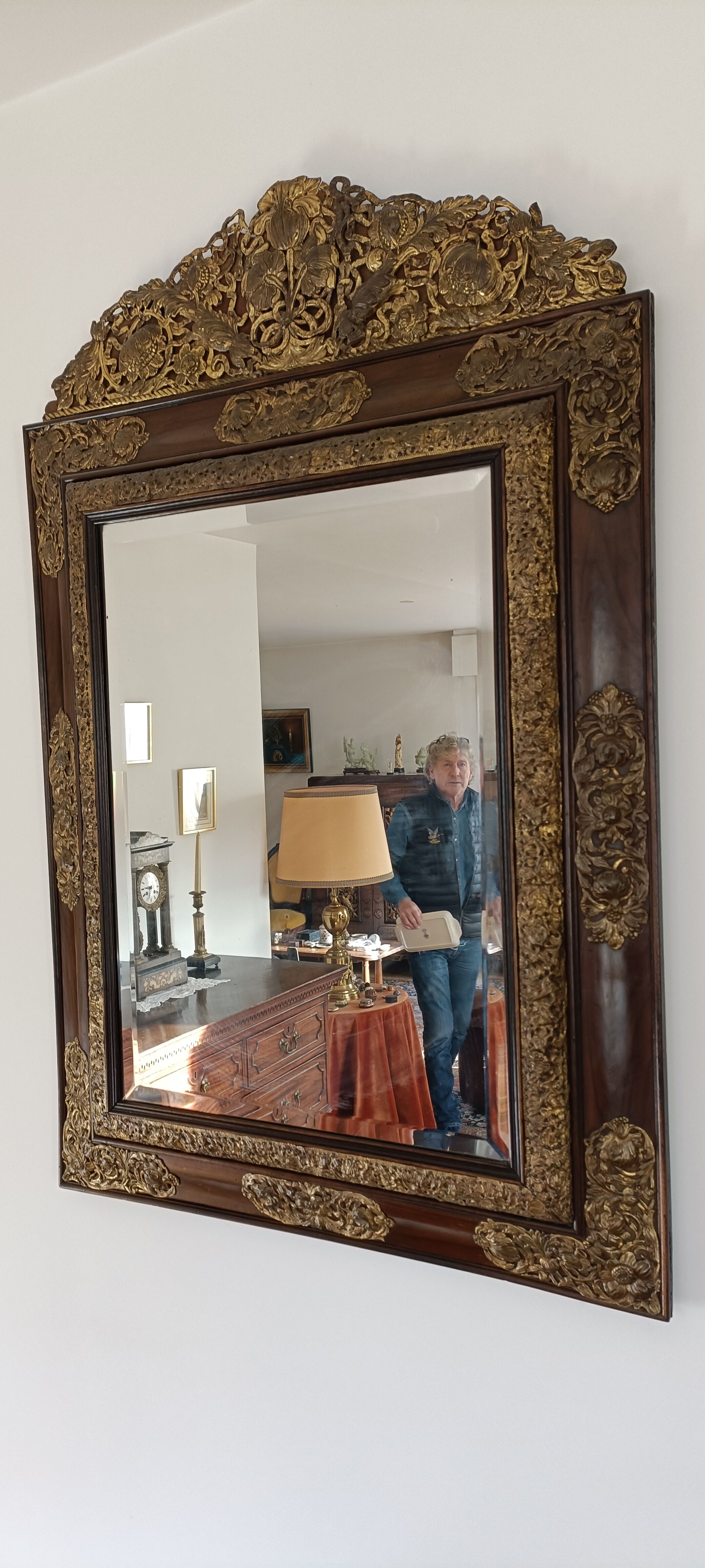 Napoleon III mirror, 19th