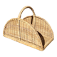 Wicker log basket