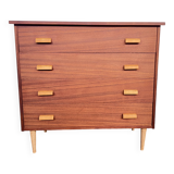 Scandinavian vintage chiffonier weekly chest of drawers