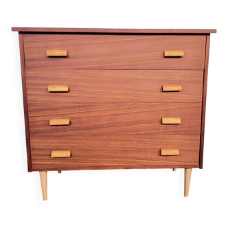 Scandinavian vintage chiffonier weekly chest of drawers