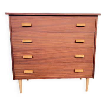 Scandinavian vintage chiffonier weekly chest of drawers