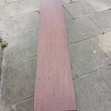 Exotic wood bench