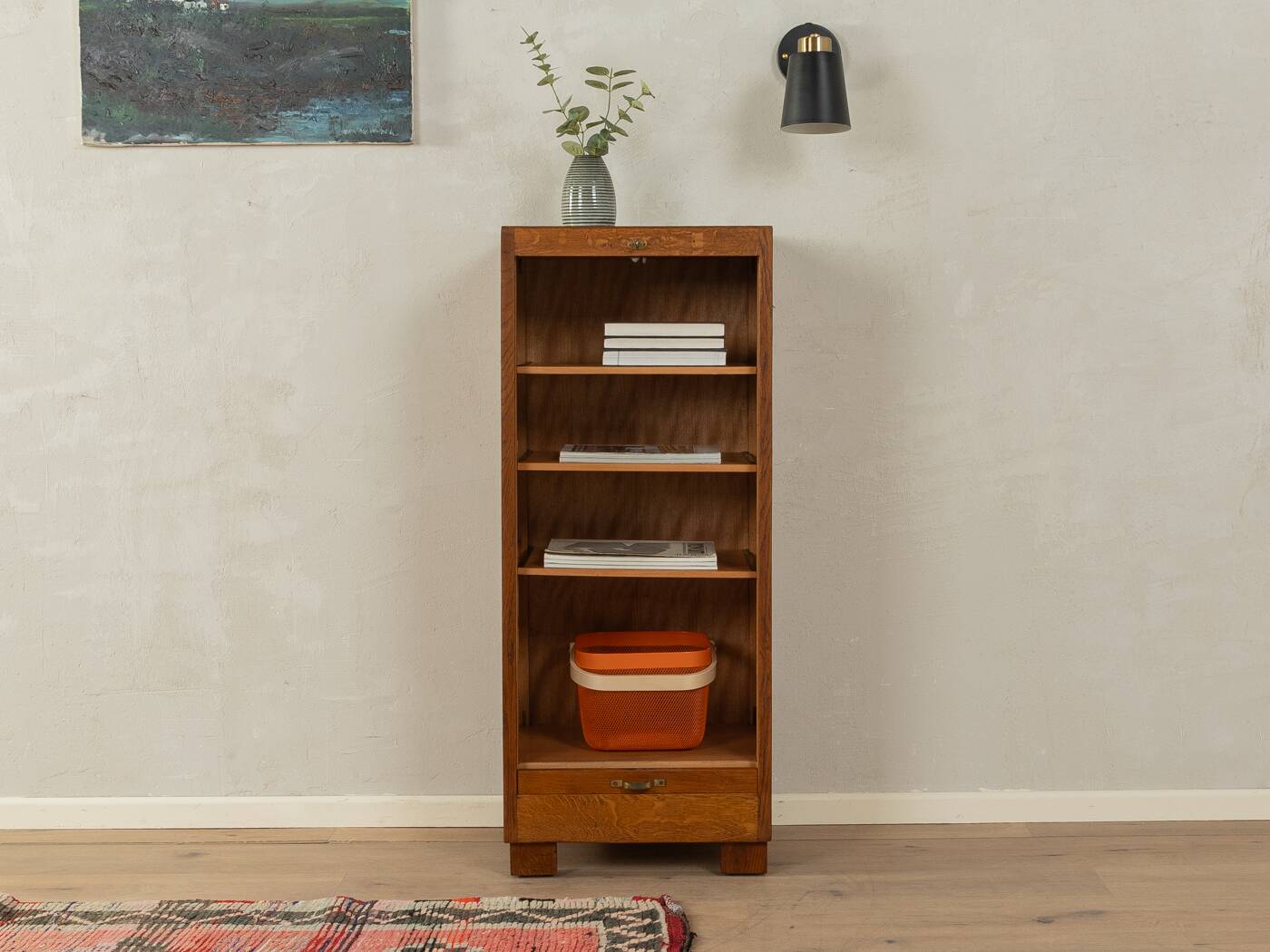 Art déco roller shutter cabinet