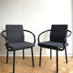 Pair of Mandarin armchairs, Ettore Sottsass, Knoll edition 1987
