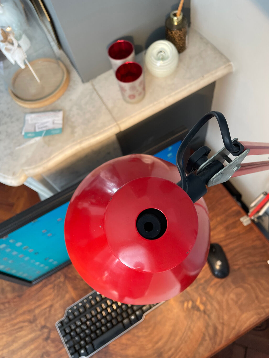 Lampe vintage Veb Narva