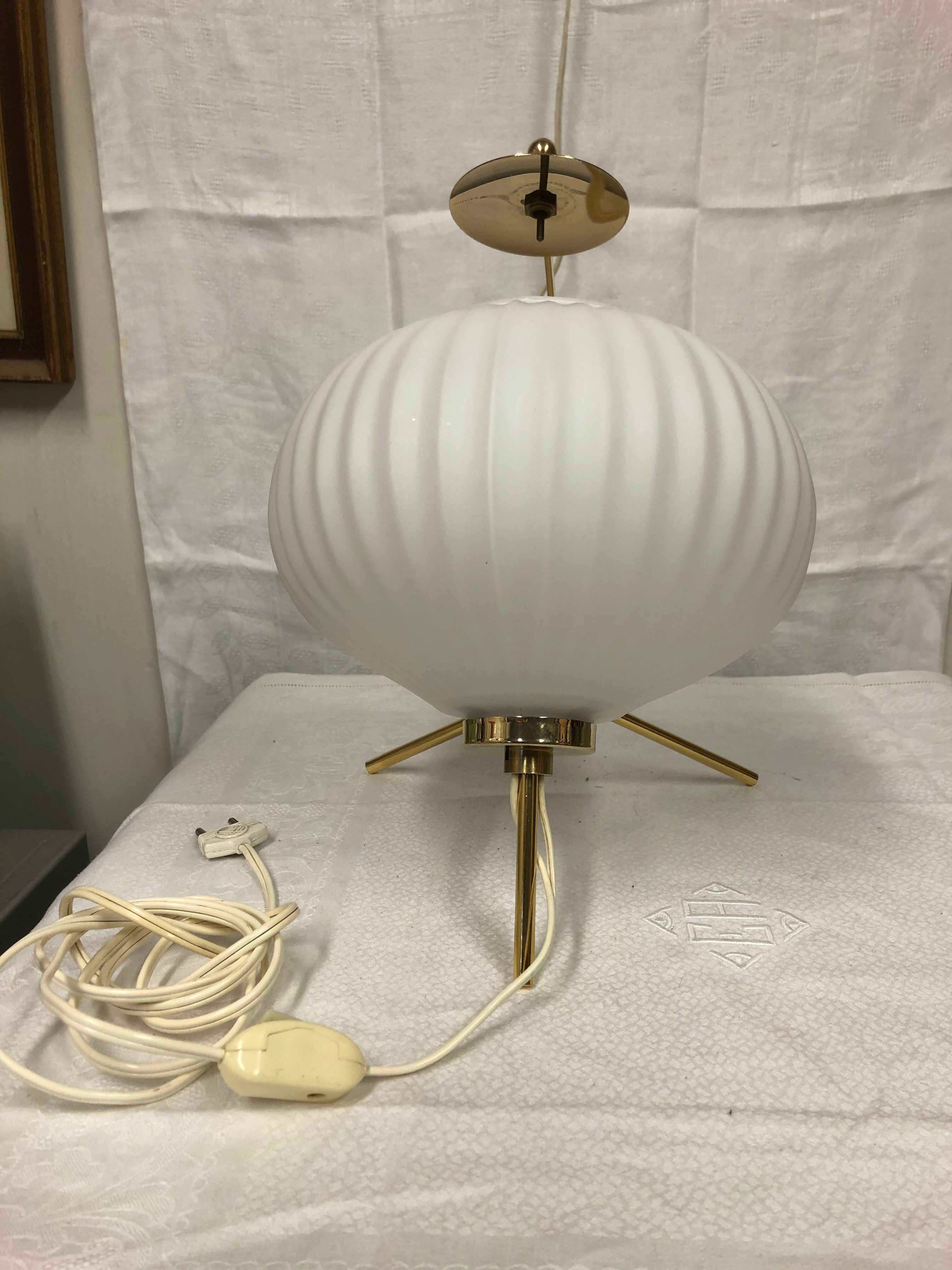Lampe solaire vintage années 70