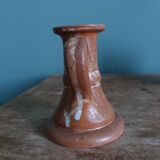 Puisaye stoneware candle holder