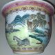 Hidden Chinese porcelain pot. Rose Family.