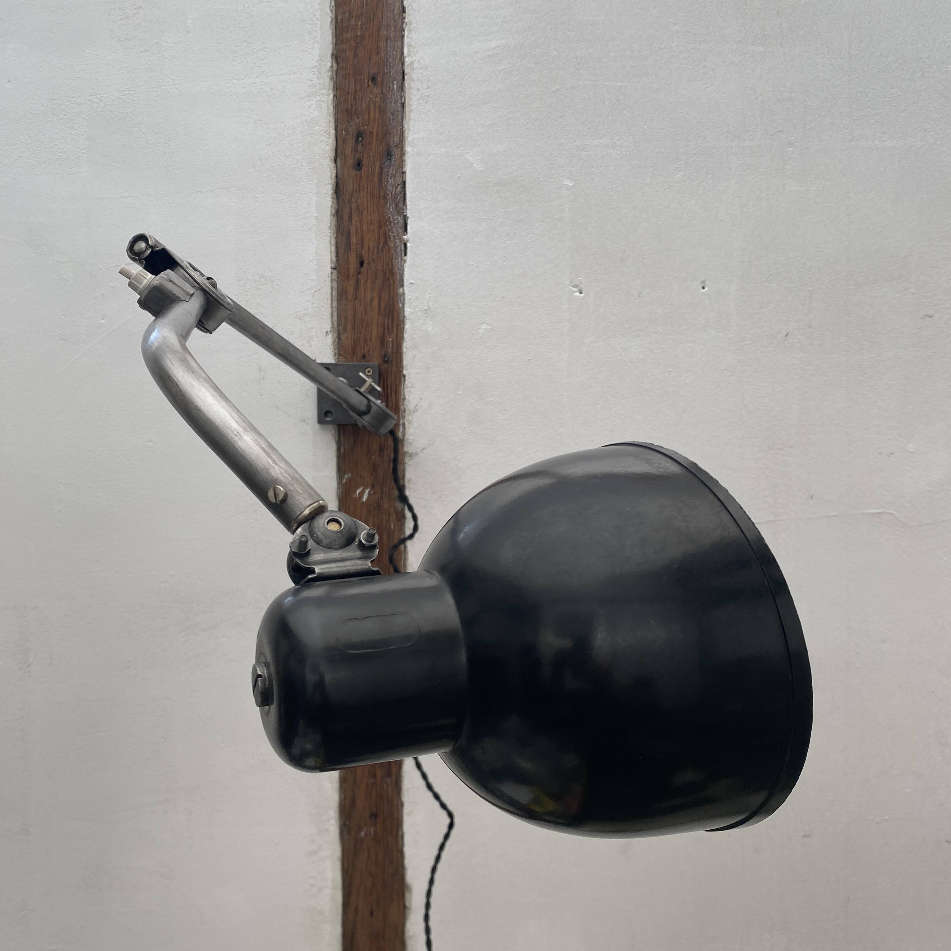 Old bauhaus workshop wall lamp hall 122