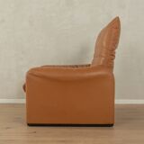 675 Maralunga Armchair & Ottoman, Vico Magistretti, Cassina