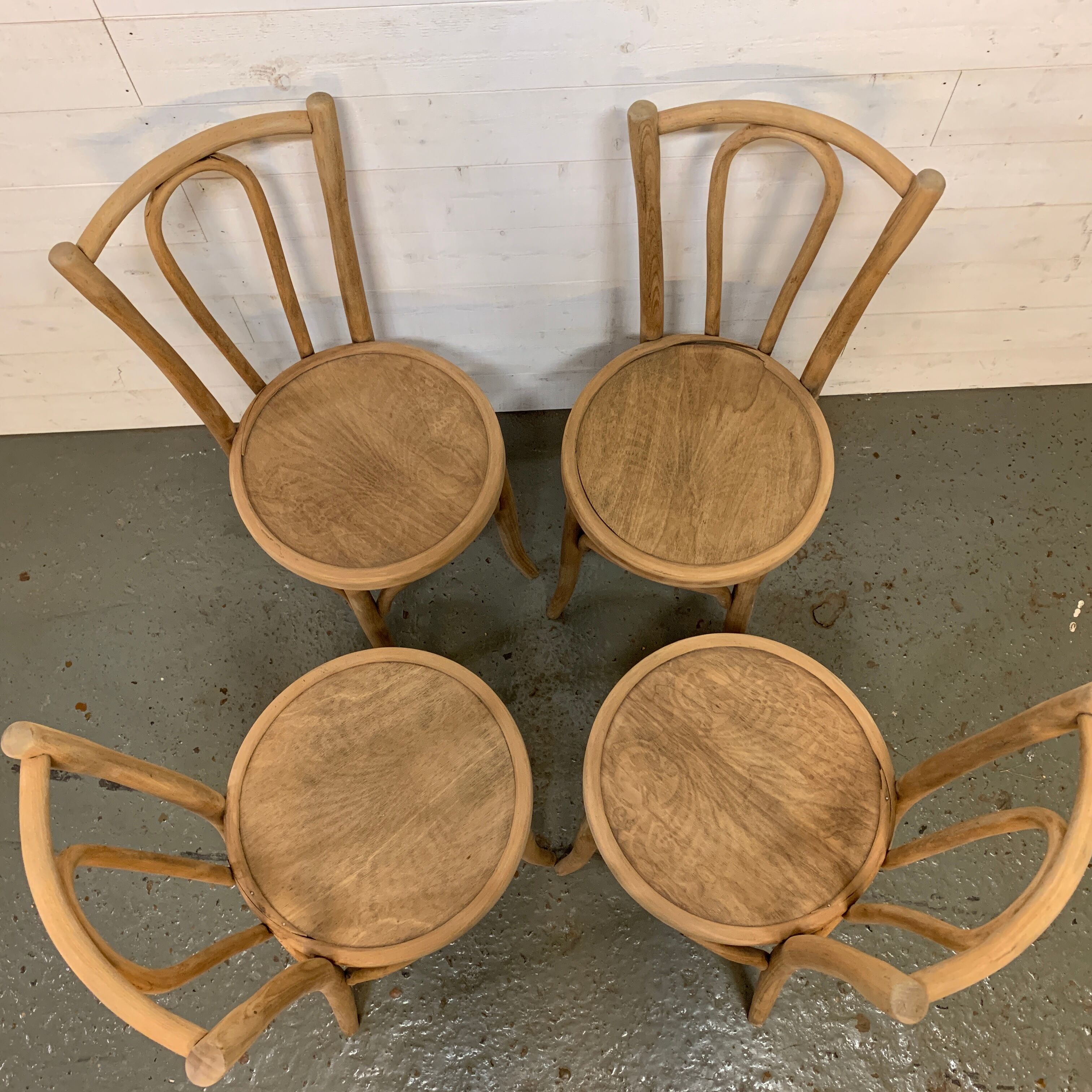 4 baumann bistro chairs 1940