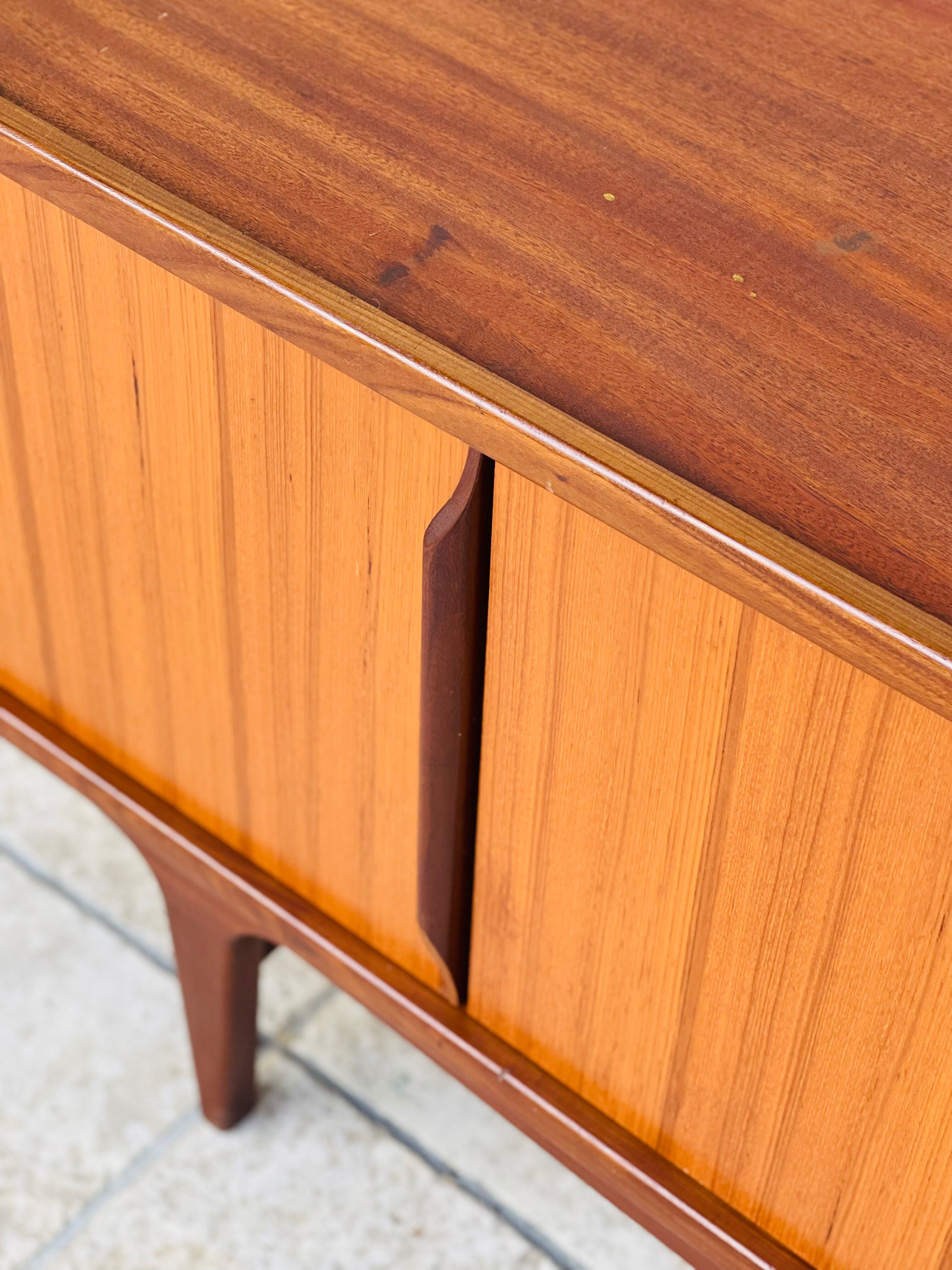 Scandinavian teak row