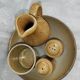 Sandstone condiment set