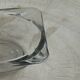 Small square ashtray Duralex Saint Gobain France