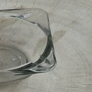 Small square ashtray Duralex Saint Gobain France