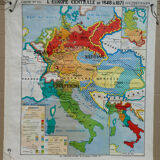 Hatier school map of Europe