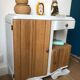 Antique Art Deco bedside table from the 1930s.