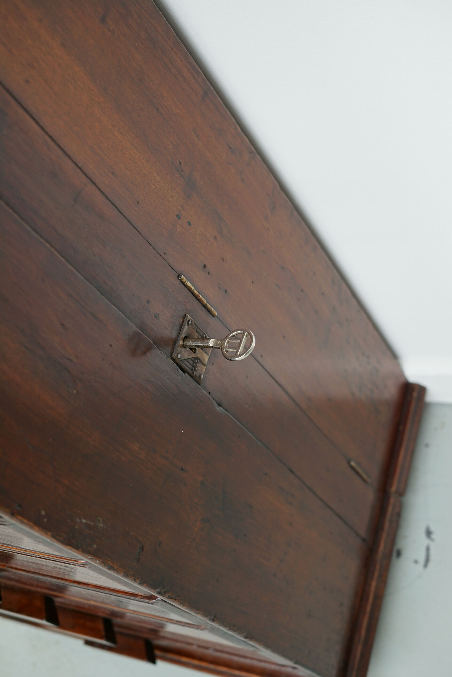 French art deco mahogany apothecary / filing cabinet, ca 1920