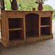 Antique pine counter