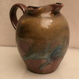 Pitcher in glazed sandstone