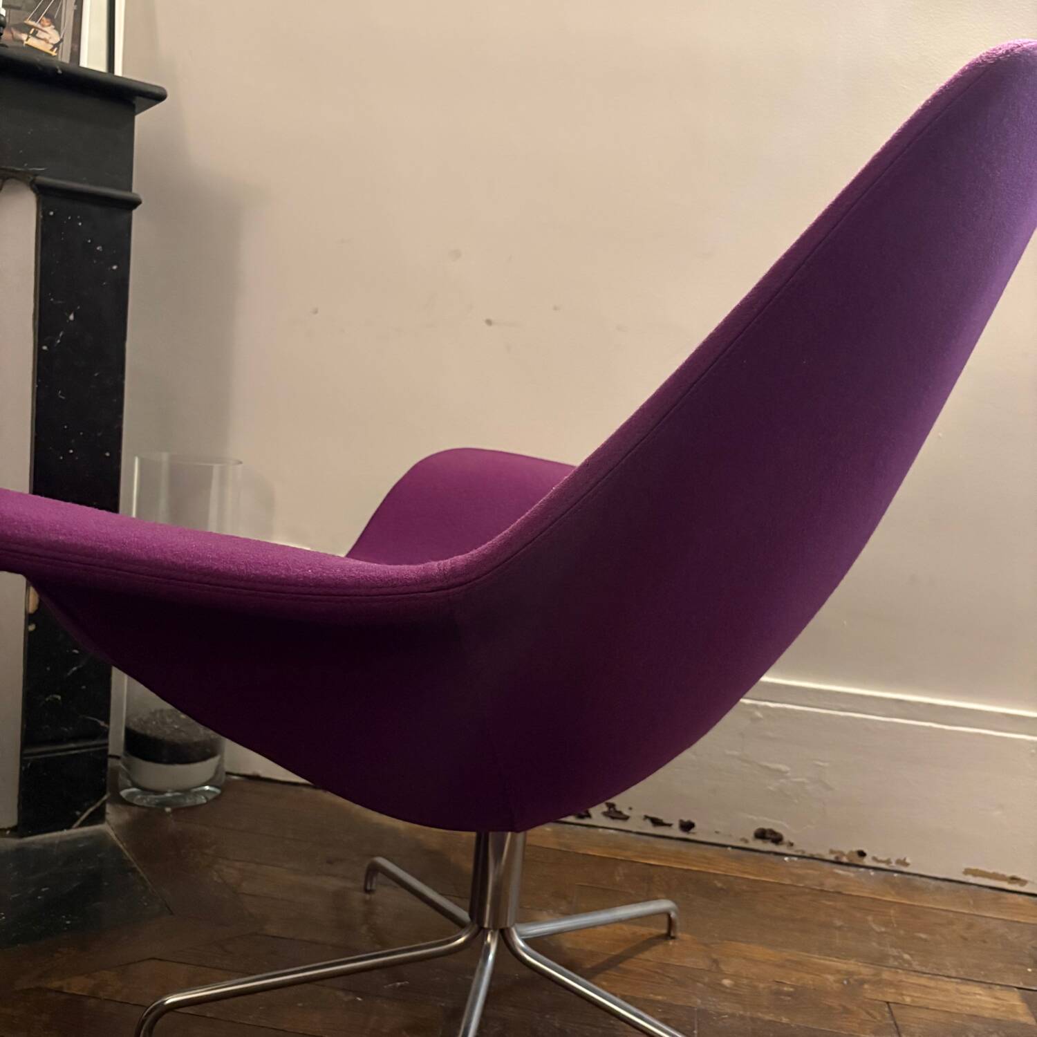 Fauteuil bas Oyster par Michael Sodeau pour Offect