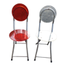 2 chaises pliantes vintage