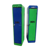 2 vestiaires multicolore