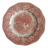 Vintage dessert plate Enoch Wedgwood (Tunstall). Pink Woodland model