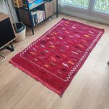 Bespoke Berber rug Bordeaux