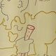 Lithographie, Vive la Piste, Jean Cocteau