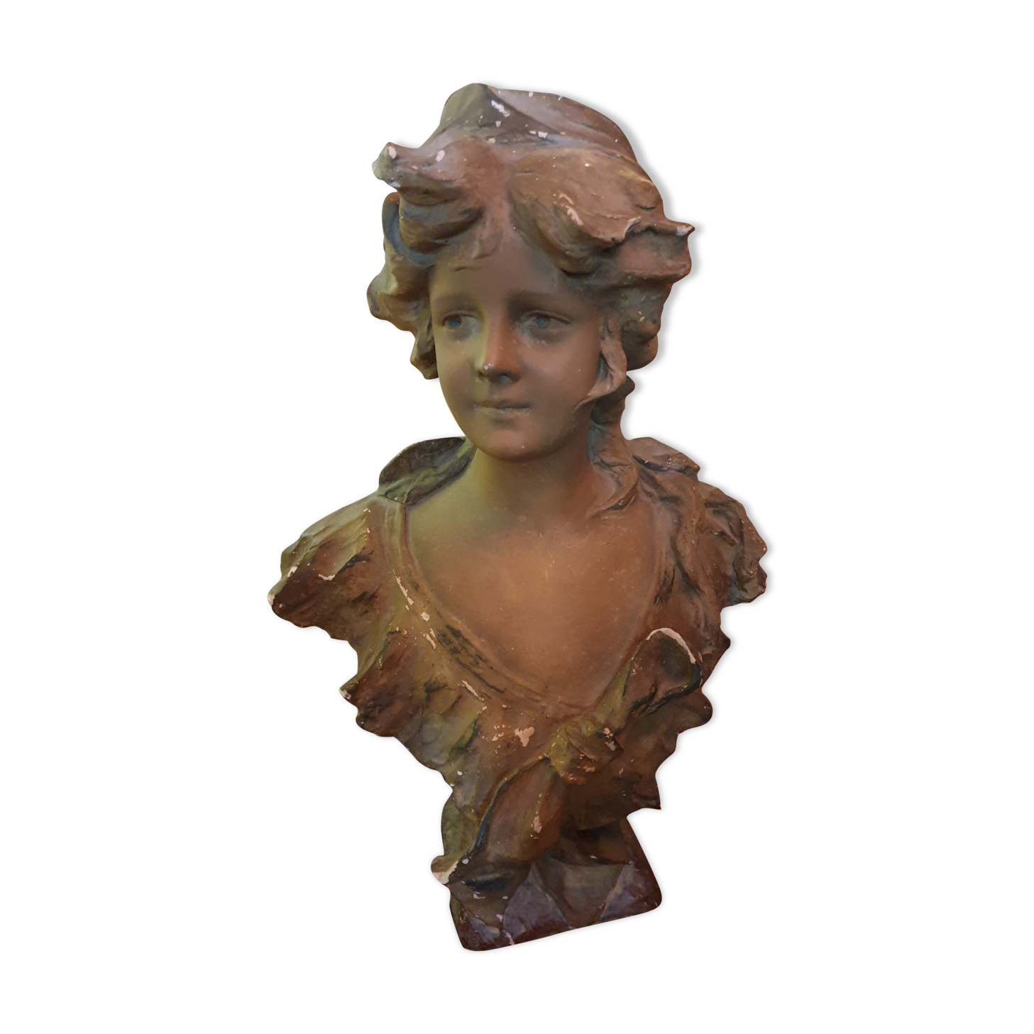 Bust of Marianne plaster