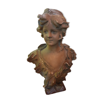 Bust of Marianne plaster