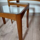 A pair of teak tables, Denmark, 1970s