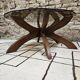Table basse brutalist vintage 1970"