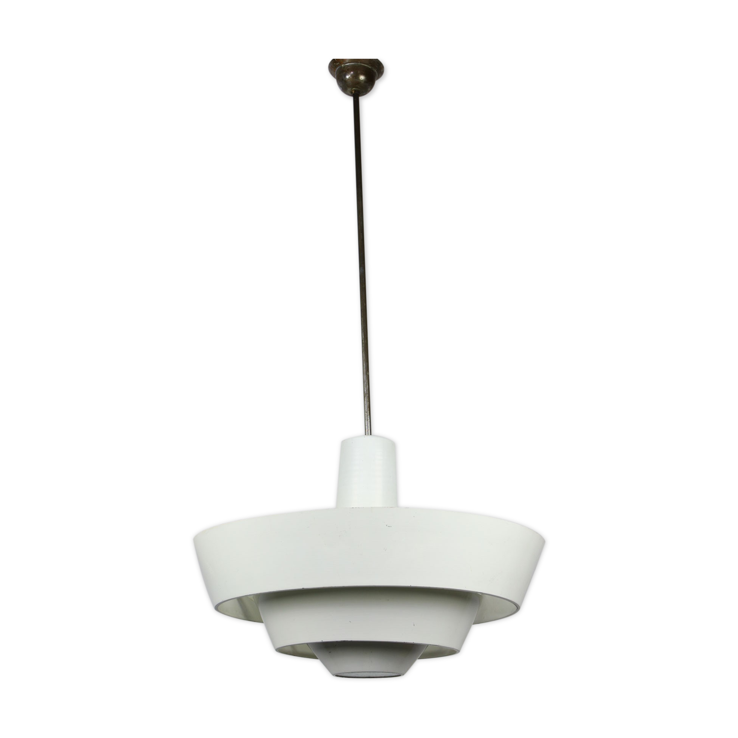 Mid-century industrial cascade ceiling lamp danish