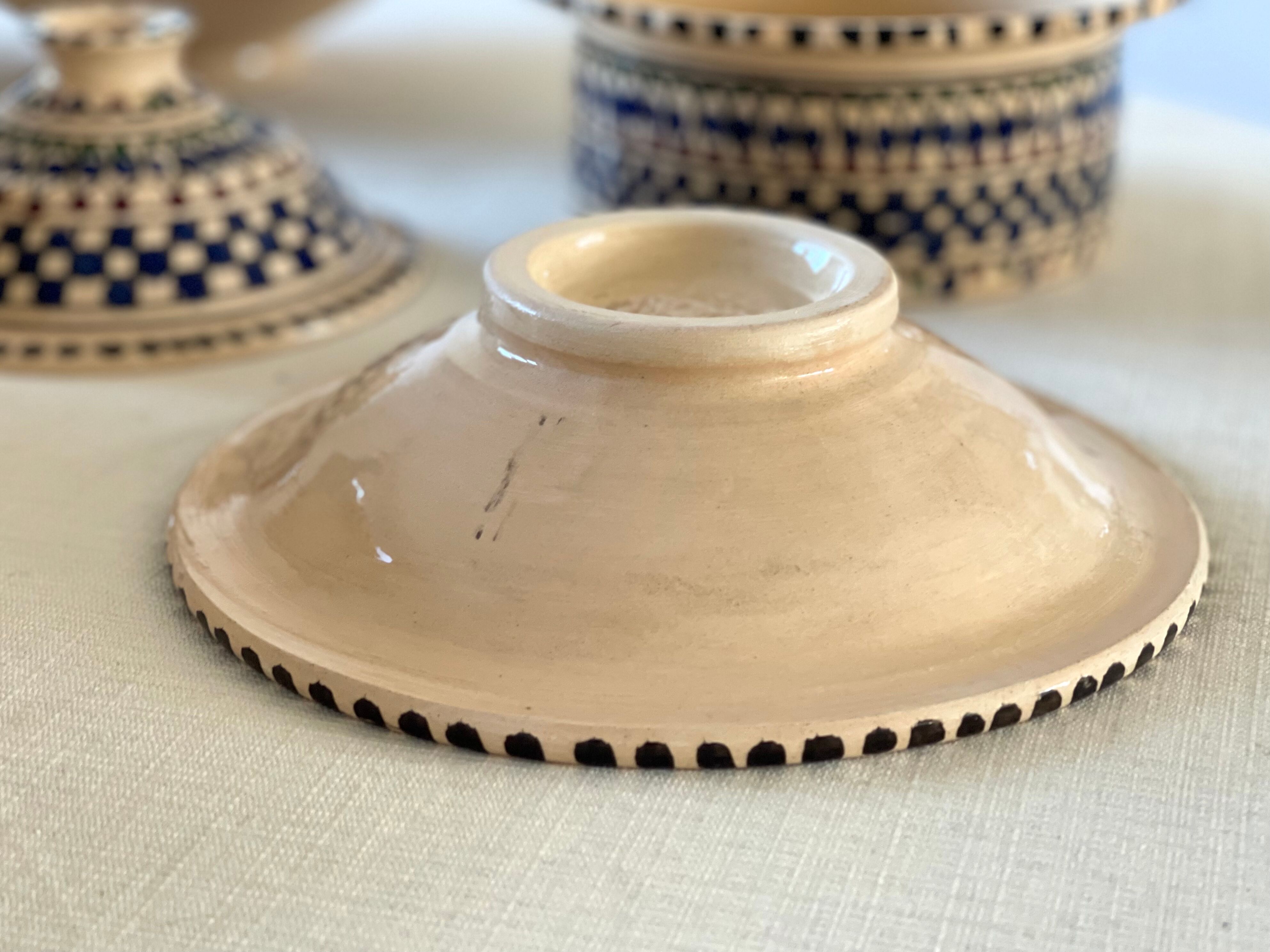 Artisanal Moroccan Dish Service 8 pieces