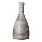 Stoneware vase signed Guy Roland Marcy, flower pot, collection, 70s