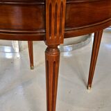 Table bouillotte Louis XVI marbre