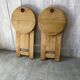 Pair of folding stools